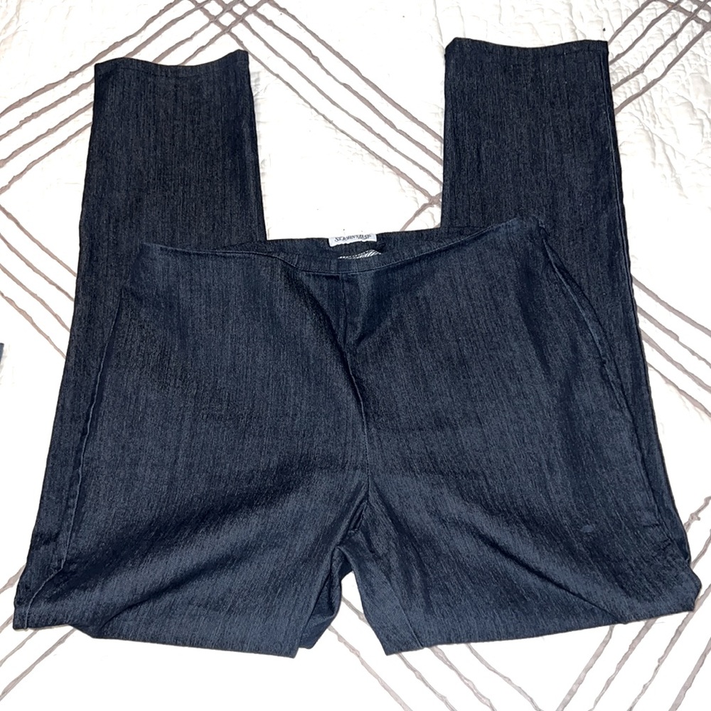 St. John’s Bay Stretch Side Zipper Jeans Size 14
